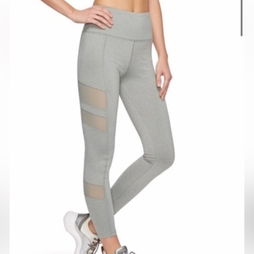 Sam Edelman Green Mesh Leggings Size M